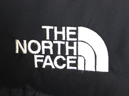 ノースフェイス ヌプシ ダウン ジャケット レディース S / アウトドア ナイロン 700フィル ハイネック ブルゾン パッカブル フルジップ 黒