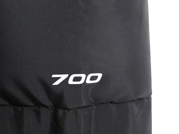 US企画 ノースフェイス ナイロン ダウン ジャケット レディース S / キルティング ジャンパー ストレッチ 700 フィル パッカブル ブラック 