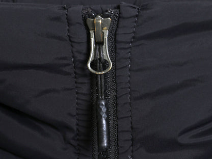 US企画 ノースフェイス ナイロン ダウン ジャケット レディース S / キルティング ジャンパー ストレッチ 700 フィル パッカブル ブラック 