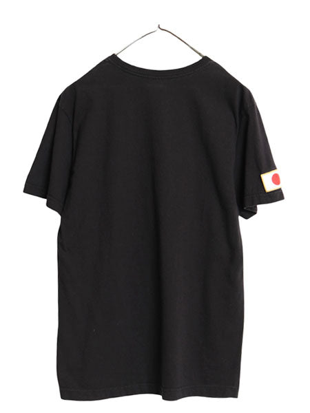 ステューシー TOKYO プリント ポケット付き Tシャツ メンズ M / ヘビーウェイト コットン ポケT ワールドツアー ストックロゴ SSリンク 黒