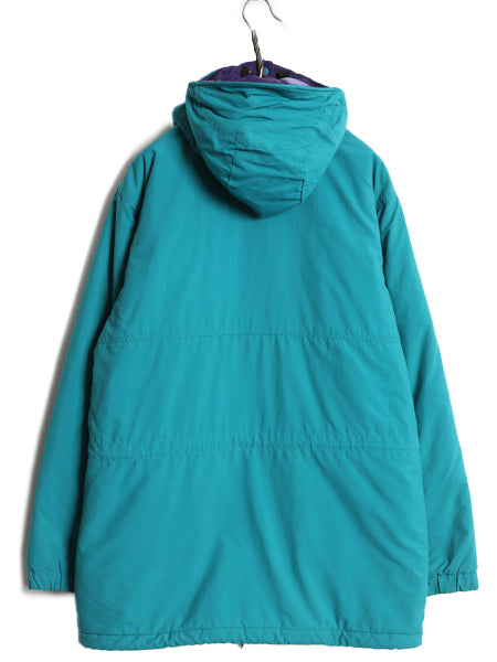 90s ★ パタゴニア ガイド パーカー 14 レディース XL メンズ L 程 オールド ジャケット 中綿 ナイロン ジャンパー フルジップ 廃盤 旧タグ