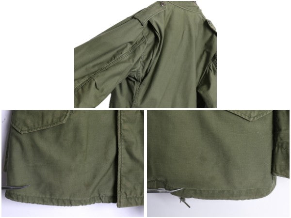 70s 米軍実物 US ARMY M-65 フィールド ジャケット SMALL REGULAR / 79年製 ヴィンテージ ミリタリー 軍物 3rd ブラス ブルゾン ジャンパー