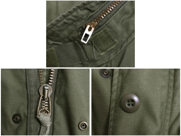 70s 米軍実物 US ARMY M-65 フィールド ジャケット SMALL REGULAR / 79年製 ヴィンテージ ミリタリー 軍物 3rd ブラス ブルゾン ジャンパー