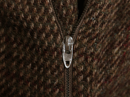 80s ラルフローレン ツイード ロング スカート レディース S 程 ヴィンテージ ポロ ウール ミモレ丈 ポケット付き ツータック スリット入り