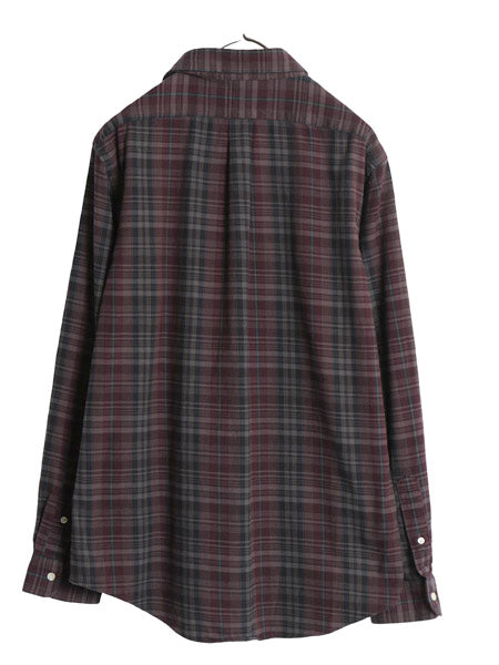 ラルフローレン チェック 長袖 ボタンダウン シャツ メンズ L ポロ CLASSIC FIT PERFORMANCE ワンポイント ポニー カジュアル マルチカラー