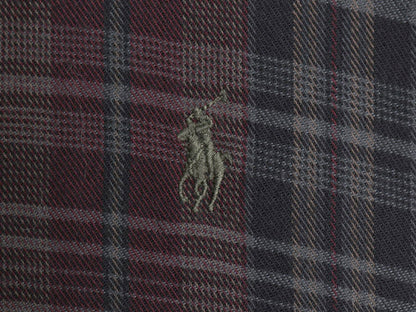 ラルフローレン チェック 長袖 ボタンダウン シャツ メンズ L ポロ CLASSIC FIT PERFORMANCE ワンポイント ポニー カジュアル マルチカラー