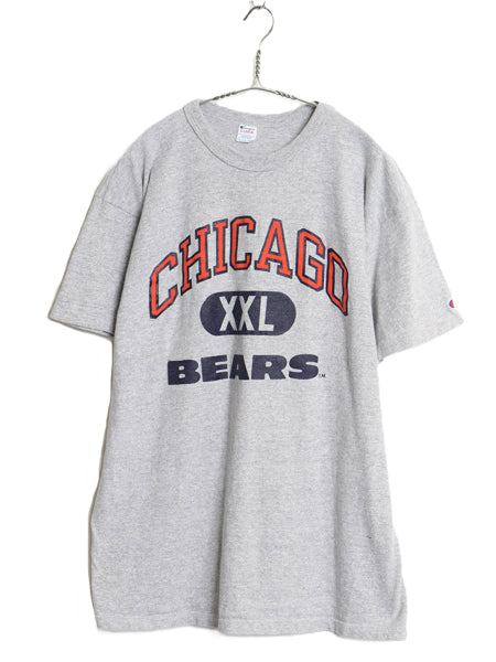 80s USA製 チャンピオン ベアーズ 3段 プリント 半袖 Tシャツ メンズ XL ヴィンテージ 88 12 シングルステッチ NFL アメフト 大きいサイズ