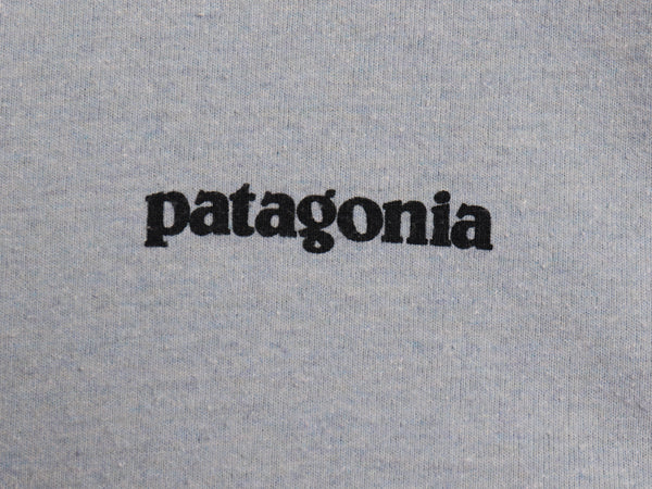 パタゴニア 両面 プリント 長袖 Tシャツ メンズ M / 22年製 アウトドア ロンT ロングスリーブ P6 バックプリント ボックスロゴ カットソー