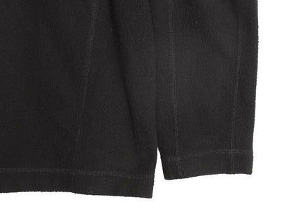 パタゴニア マイクロD ハーフジップ フリース プルオーバー メンズ L 19年製 ロンT 長袖 Tシャツ ハイネック アウトドア トップス ブラック