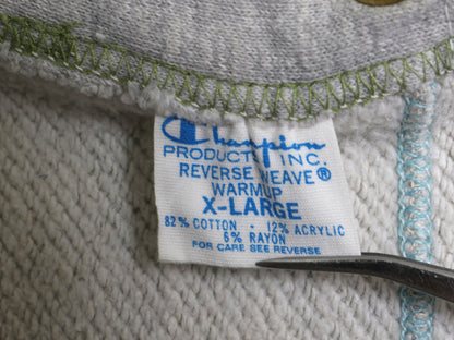 70s 単色タグ ★ チャンピオン リバースウィーブ スウェット パンツ メンズ XL 古着 ヴィンテージ USA製 目無し 無地 トレーナー 霜降り 灰