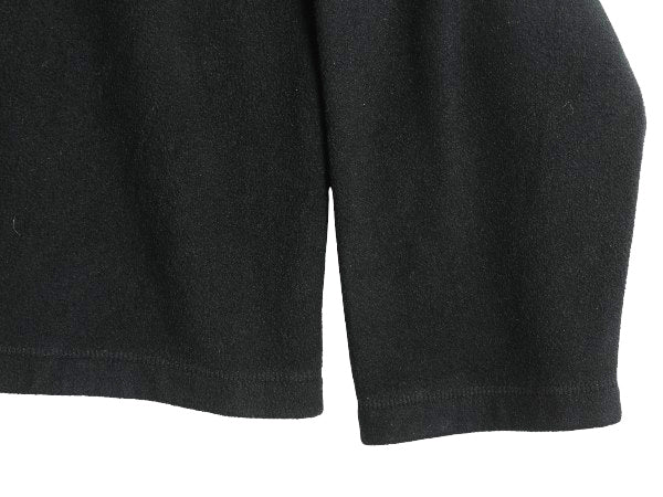 00s ポロスポーツ ラルフローレン フリース ジャケット メンズ XL / オールド ポロ ハーフジップ プルオーバー ハイネック 大きいサイズ 黒