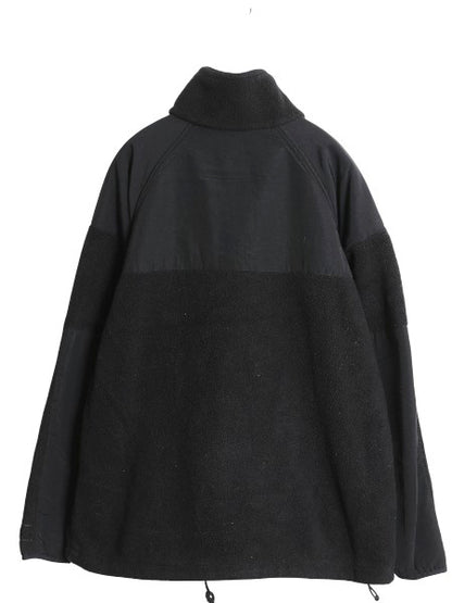 00s 米軍実物 ECWCS GEN2 フルジップ フリース ジャケット メンズ M 03年製 オールド ミリタリー アーミー ブルゾン 軍物 黒 ポーラテック