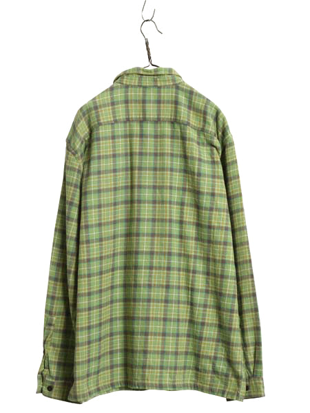 パタゴニア ロングスリーブ フィヨルド フランネル シャツ メンズ XL / 10年製 チェック ネルシャツ ボックス 大きいサイズ マルチカラー