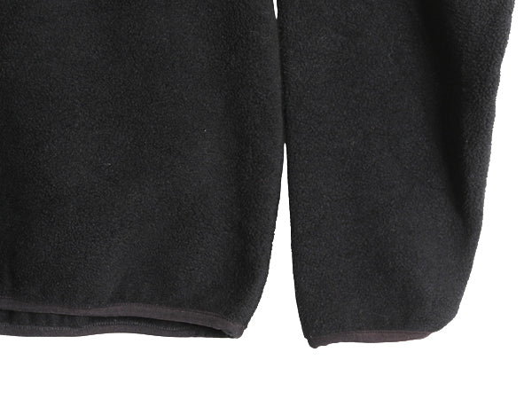 パタゴニア シンチラ スナップT メンズ S / 古着 07年製 アウトドア プルオーバー フリース ジャケット ブルゾン ジャンパー ハイネック 黒