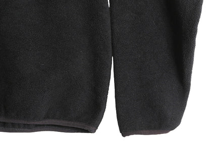 パタゴニア シンチラ スナップT メンズ S / 古着 07年製 アウトドア プルオーバー フリース ジャケット ブルゾン ジャンパー ハイネック 黒