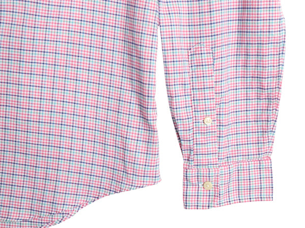 ラルフローレン チェック 長袖 ボタンダウン シャツ メンズ L / ポロ コットン 長袖シャツ ワイシャツ ワンポイント シンプル カジュアル