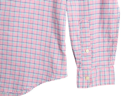 ラルフローレン チェック 長袖 ボタンダウン シャツ メンズ L / ポロ コットン 長袖シャツ ワイシャツ ワンポイント シンプル カジュアル