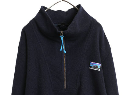 パタゴニア ウーリー フリース プルオーバー メンズ XL 18年製 ハーフジップ ウール ニット セーター ジャンパー ジャケット 大きいサイズ