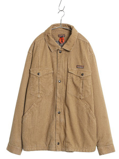 パタゴニア キャンバス ランチ ジャケット メンズ XXL / 17年製 アウトドア ワーク 中綿 ブルゾン ジャンパー ダック ヘンプ 大きいサイズ