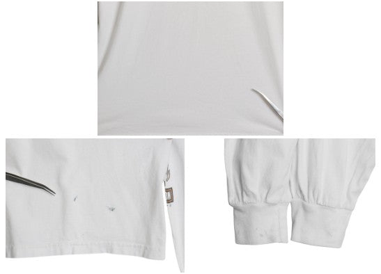 USA製 ハーレー ダビッドソン 4面 プリント 長袖Tシャツ メンズ XL オフィシャル ロンT バイク ファイヤー パターン イーグル 大きいサイズ