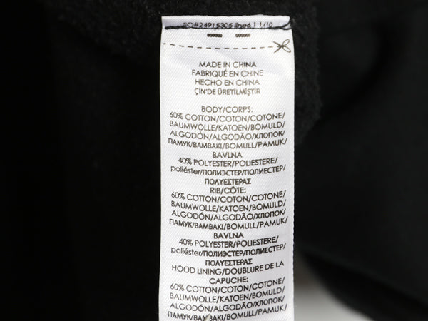 ポロ ラルフローレン フルジップ スウェット フード パーカー レディース M ミリタリー 革ジャン ライダーズ タイプ  トレーナー 裏起毛 黒