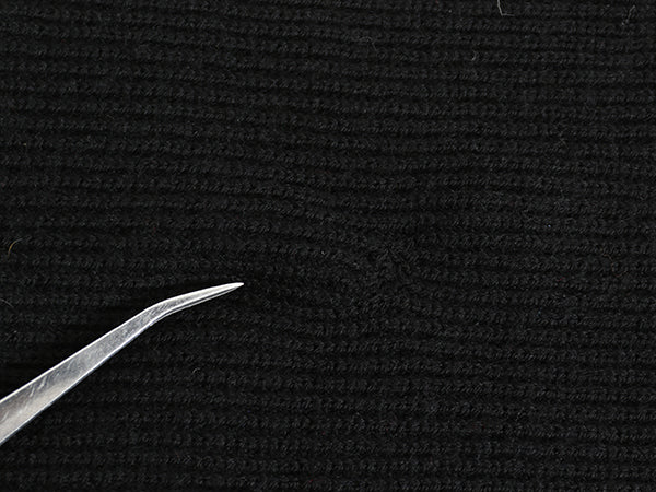 ポロ ラルフローレン フリンジ付き マフラー メンズ レディース 古着 メリノ ウール リブ編み ワンポイント シンプル ブラック 防寒 ロング