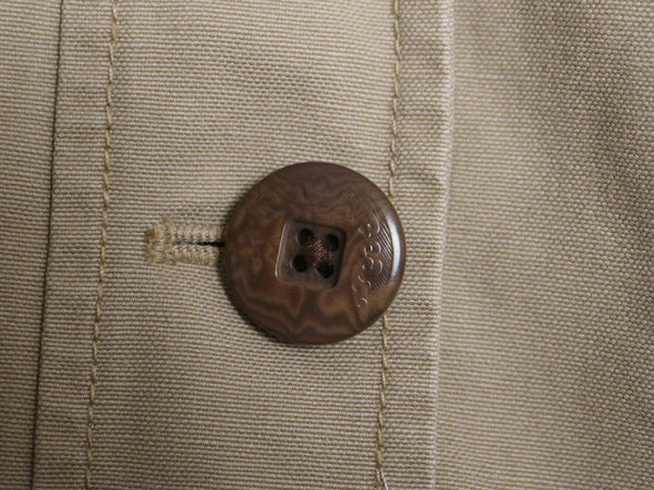 00s エルエルビーン ハンティング ジャケット レディース S 古着 オールド カバーオール ハーフ コート フランネル チェック ライナー付き