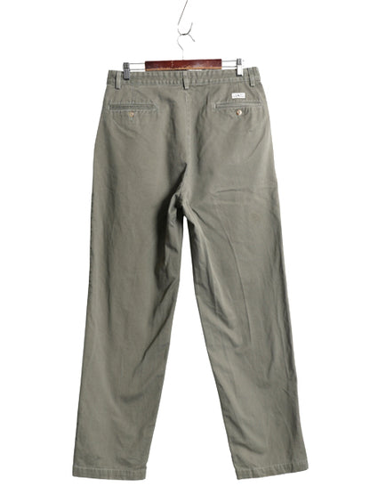 90s USA製 ポロ ラルフローレン コットン チノ パンツ 34 34 古着 オールド スラックス チノパン ストレート ツータック ポロチノ ボトムス
