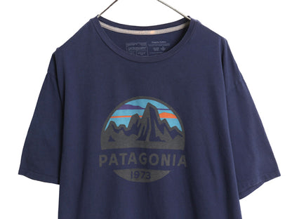 パタゴニア プリント 半袖 Tシャツ メンズ XL / 20年製 アウトドア フィッツロイ スコープ グラフィック カットソー シンプル 大きいサイズ