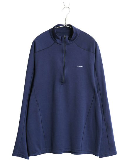 パタゴニア キャプリーン 3 長袖 Tシャツ メンズ L 12年製 アウトドア ハーフジップ ロンT ハイネック ストレッチ インナー アンダーシャツ