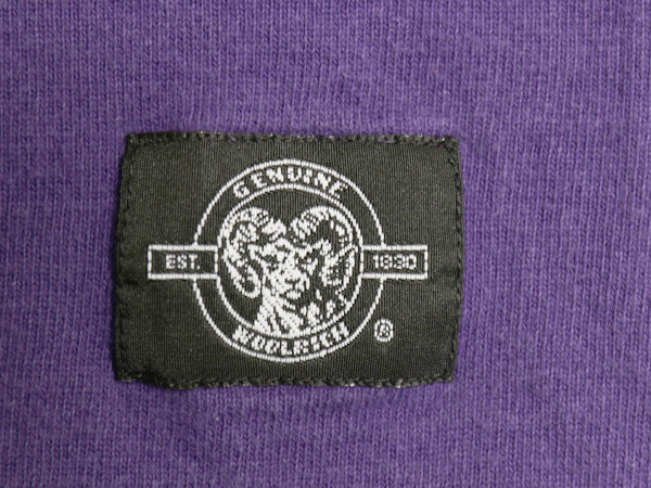 80s ウールリッチタートルネック ボーダー 長袖 Tシャツ メンズ L ヴィンテージ ロンT ラガーシャツ ヘビーウェイト コットン ハイネック