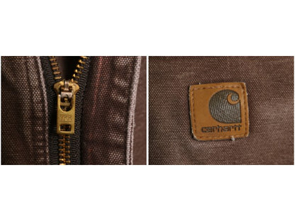US企画 カーハート ダブルニー ダック ペインター パンツ 実寸 38 32 B136 ダメージ 雰囲気系 ストレート ヘビーウェイト 大きいサイズ 茶