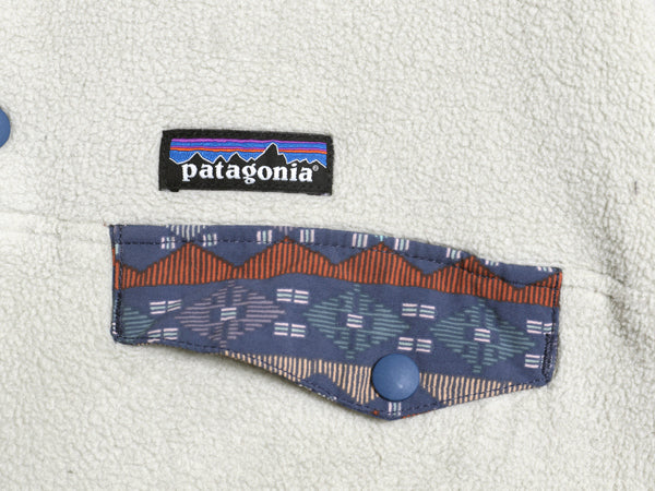 パタゴニア ライトウェイト シンチラ スナップT レディース XL / 18年製 総柄 フリース プルオーバー ジャケット ジャンパー 大きいサイズ