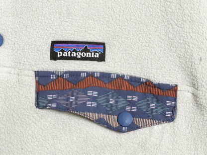 パタゴニア ライトウェイト シンチラ スナップT レディース XL / 18年製 総柄 フリース プルオーバー ジャケット ジャンパー 大きいサイズ