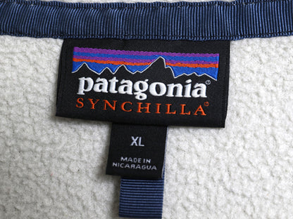 パタゴニア ライトウェイト シンチラ スナップT レディース XL / 18年製 総柄 フリース プルオーバー ジャケット ジャンパー 大きいサイズ