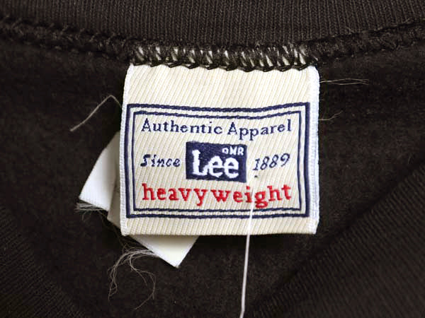 デットストック 90s USA製 リー 無地 スウェット メンズ レディース L / オールド トレーナー 裏起毛 ブランク トップス ブラック シンプル