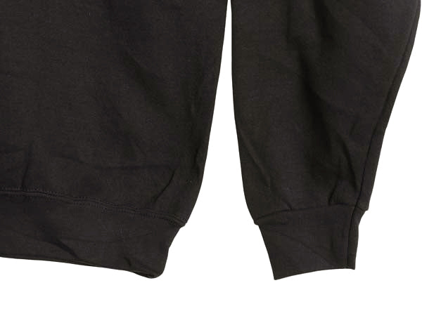 デットストック 90s USA製 リー 無地 スウェット メンズ レディース L / オールド トレーナー 裏起毛 ブランク トップス ブラック シンプル