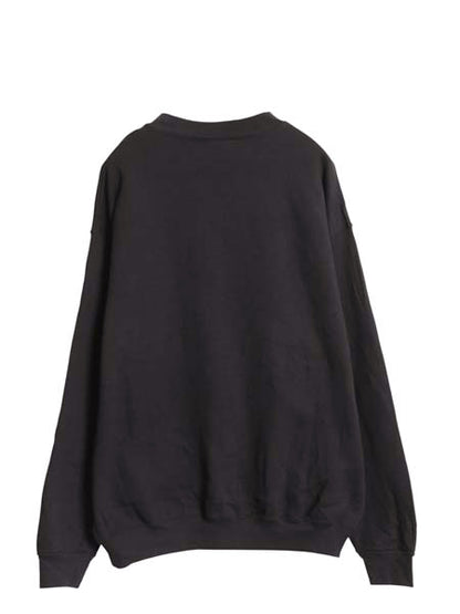 デットストック 90s USA製 リー 無地 スウェット メンズ レディース L / オールド トレーナー 裏起毛 ブランク トップス ブラック シンプル