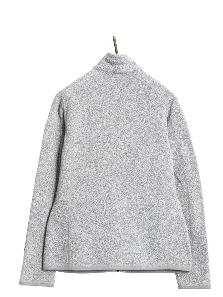 パタゴニア ベターセーター ジャケット レディース М / 古着 17年製 フリース セーター ブルゾン フルジップ アウトドア シンプル グレー