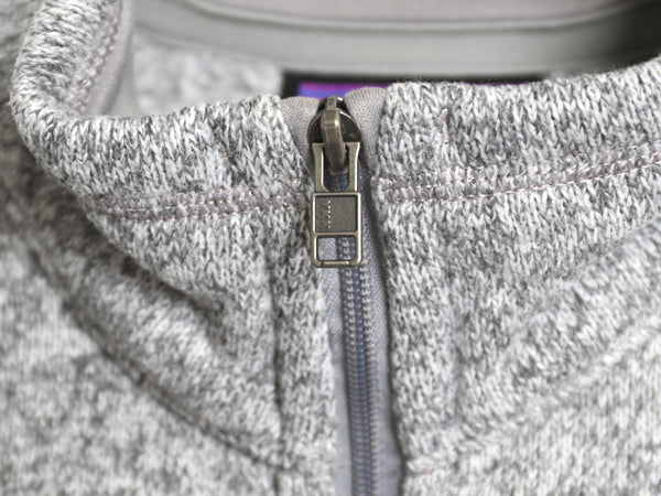 パタゴニア ベターセーター ジャケット レディース М / 古着 17年製 フリース セーター ブルゾン フルジップ アウトドア シンプル グレー