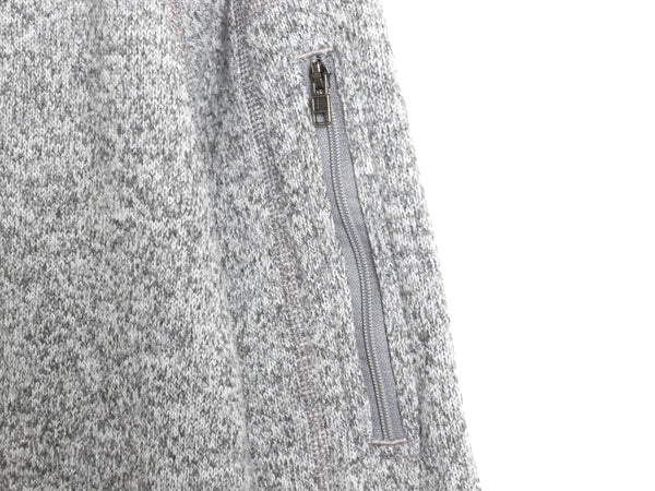 パタゴニア ベターセーター ジャケット レディース М / 古着 17年製 フリース セーター ブルゾン フルジップ アウトドア シンプル グレー