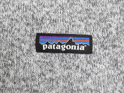 パタゴニア ベターセーター ジャケット レディース М / 古着 17年製 フリース セーター ブルゾン フルジップ アウトドア シンプル グレー