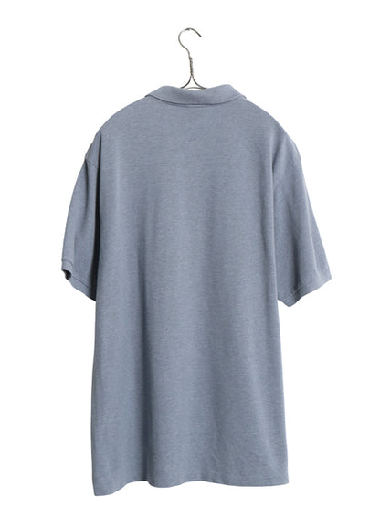 フランス 企画 ラコステ 鹿の子 半袖 ポロシャツ 7 メンズ XL 半袖シャツ ボックス コットン ワンポイント トップス シンプル 大きいサイズ