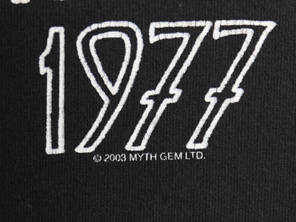 00s レッドツェッペリン 両面 ツアー プリント Tシャツ メンズ L / オールド オフィシャル バンド ロック アート イラスト グラフィック 黒