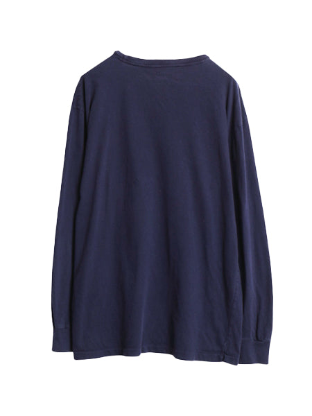 ポロ ラルフローレン 長袖 Tシャツ メンズ L ロンT ロングスリーブ コットン ワンポイント カットソー シングルステッチ シンプル トップス