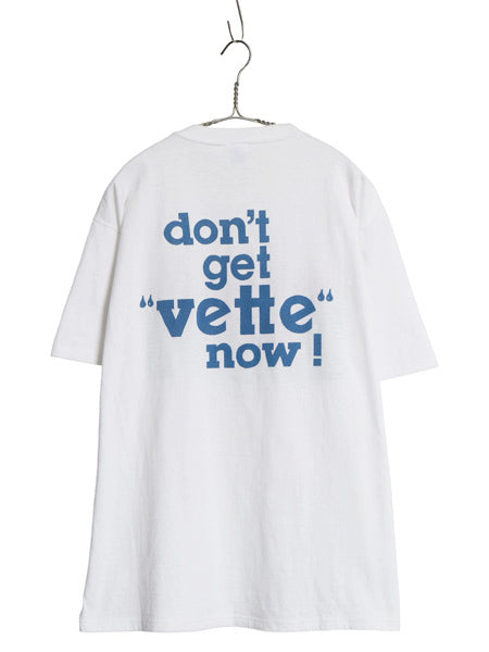 90s USA製 シボレー コルベット イラスト 両面 プリント Tシャツ メンズ XL / オールド 自動車 企業 アメ車 シングルステッチ 大きいサイズ