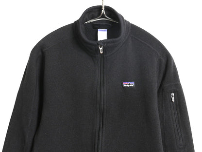 パタゴニア ベターセーター ジャケット レディース M / 14年製 フリース セーター フルジップ ブルゾン ハイネック アウトドア ブラック