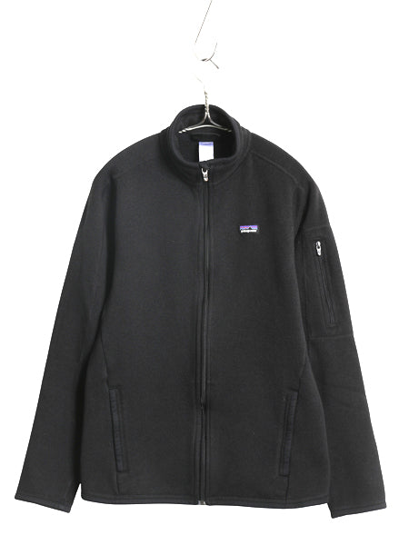 パタゴニア ベターセーター ジャケット レディース M / 14年製 フリース セーター フルジップ ブルゾン ハイネック アウトドア ブラック