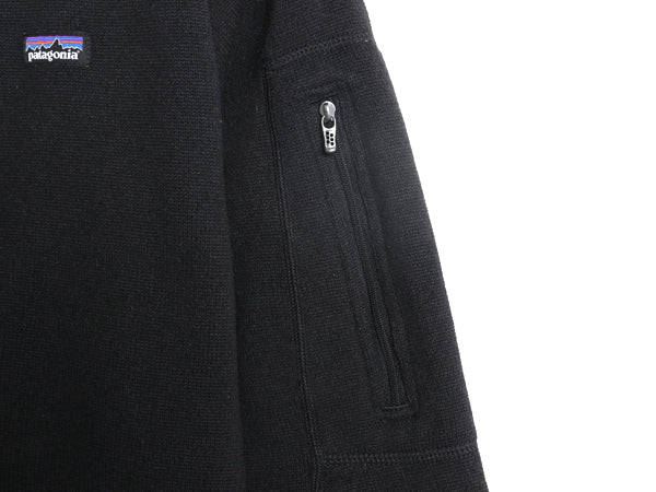 パタゴニア ベターセーター ジャケット レディース M / 14年製 フリース セーター フルジップ ブルゾン ハイネック アウトドア ブラック