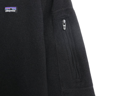 パタゴニア ベターセーター ジャケット レディース M / 14年製 フリース セーター フルジップ ブルゾン ハイネック アウトドア ブラック